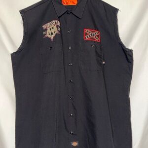 Wornstar Rebel Dickies Cutoff Shirt